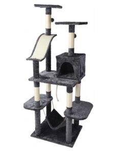 Cat Tree 171cm Tower Scratching Post Scratcher Wooden Condo House Bed Toys