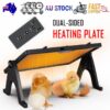 Chick Brooder Heating Plate Chicken Coop Heater Dual-Sided Duck Poultry Brooder