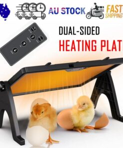 Chick Brooder Heating Plate Chicken Coop Heater Dual-Sided Duck Poultry Brooder