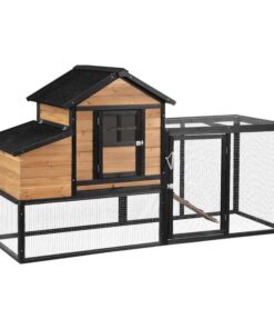 Chicken Coop Rabbit Hutch Extra Large Wooden Run Cage Bunny House Outdoor