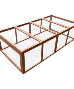 Chicken coop LARGE Run Guinea Pig Cage Villa Extension Rabbit hutch house pen
