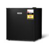 Devanti 31L Small Upright Freezer Vertical Freezer Black