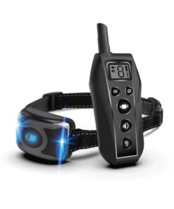 Dog Bark Collar - 1x 600m Range Receiver Vibration IPX7 Waterproof Training Aid