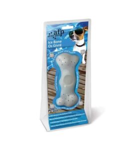 Dog Freezable Bone Ice - Chill Out Cooling Gel Teething Gum Toy Chews AFP