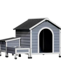 Dog Kennel House Large Wooden Outdoor Pet Kennels Indoor Puppy Cabin