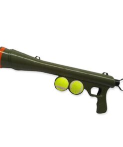 Dog Tennis Ball Launcher Gun - Pet Puppy Outdoors Exercise Fun Play