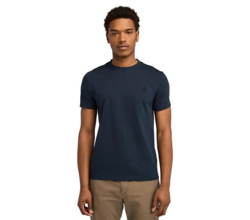 Dunstan River Short Sleeve Tee Navy