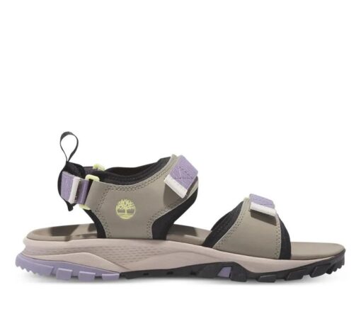 Garrison Trail 2 Strap Sandal Grey 10 US Womens