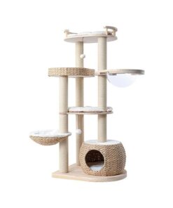 HONEYPOTCAT Cosy Woven Cat Perch - 141.5cm
