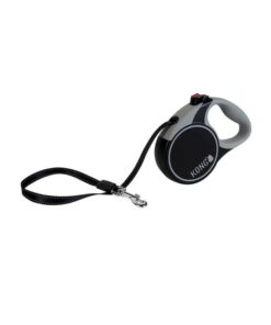 KONG Terrain Black Retractable Leashes Extra Small
