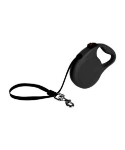 KONG Trail Black Retractable Leashes Small