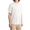Linen Short Sleeve Shirt White
