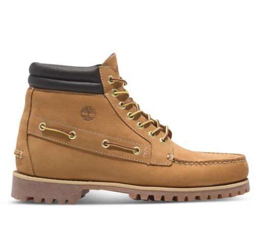 Men's Authentic Mid Lace-Up Boot Brown 7 US Mens