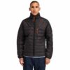 Men's Bear Head Rec Down Jacket Black