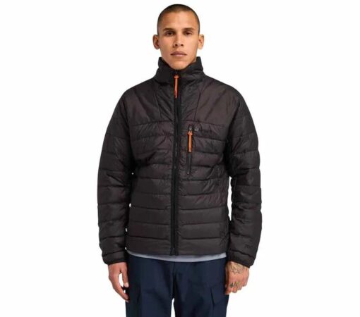 Men's Bear Head Rec Down Jacket Black