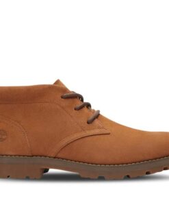 Men's Britton Square Mid Lace-Up Boot Brown 7 US Mens