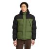 Men's Durable Water-Repellent Puffer Jacket Green