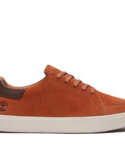Men's Emerson Street Low Lace-Up Sneaker Orange 7 US Mens