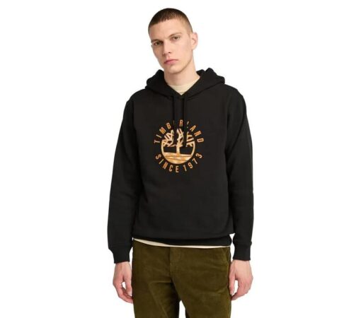 Men's Graphic Hoodie Black