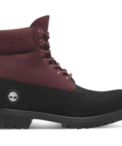 Men's Heritage 6-Inch Lace Up Waterproof Boot Black 7 US Mens