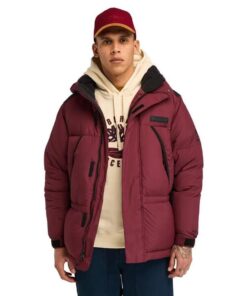 Men's Howker Recycled Down Parka Red