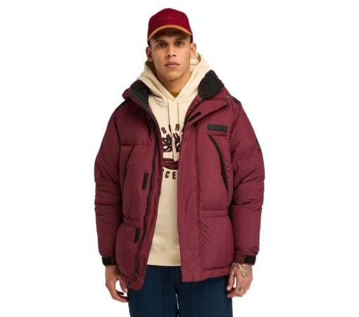 Men's Howker Recycled Down Parka Red