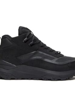 Men's Motion Access Mid Lace-Up Waterproof Sneaker Black 9.5 US Mens