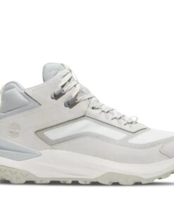 Men's Motion Access Mid Lace-Up Waterproof Sneaker White 7 US Mens