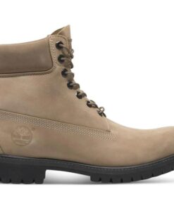 Men's Premium 6-Inch Lace-Up Waterproof Boot Beige 7 US Mens
