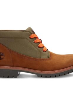 Men's Timberland Premium Mid Lace-Up Chukka Boot Brown 7 US Mens