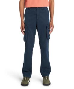 Men's Twill Cargo Pant Blue