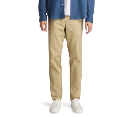 Men's Twill Jogger Pant Beige