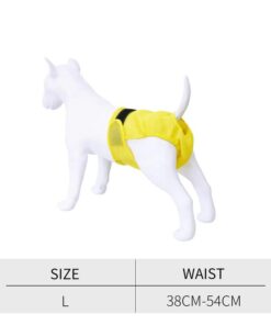 Ondoing Dog Hygiene Diapers Washable Reusable Nappy Pants Sanitary Shorts Heat Panties
