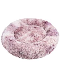 Pawfriends Dog Pet Cat Calming Bed Beds Large Mat Comfy Puppy Fluffy Donut Cushion Plush 70