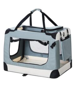 Pet Carrier Soft Crate Dog Cat Travel 70x52CM Portable Foldable Car Large