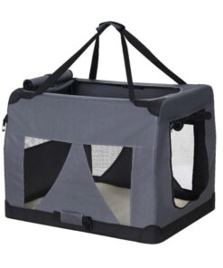 Pet Carrier Soft Crate Dog Cat Travel 82x58CM Portable Foldable Car XL