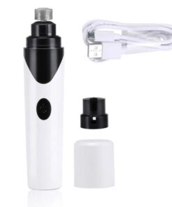 Pet Nail Grinder Dog Cat Electric Trimmer Rechargeable Clipper Claw Filer N8