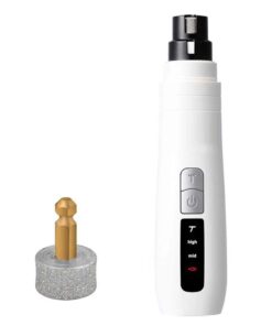 Pet Nail Grinder Dog Cat Electric Trimmer Turbo USB Rechargeable Claw Filer N9