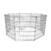 Pet Playpen Foldable Dog Cage 8 Panel 24in