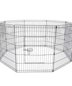 Pet Playpen Foldable Dog Cage 8 Panel 36in