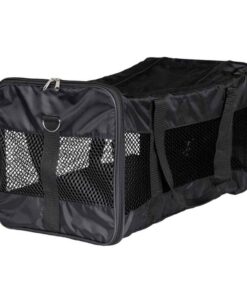 Pet Travel Bag Dog Cat Puppy Portable Foldable Carrier Large Shoulder Black Sac