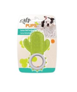 Puppy Teething Toy Cactus - Dog Dental Gel Cold Chew - Non Toxic AFP