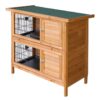Rabbit Hutch Chicken Coop 91.5cm x 45cm x 82cm Chicken Coop Large Wooden House Run Cage
