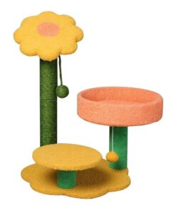Sun flower cat climbing frame cat scratching post toy