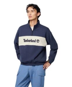 Tokyo Design Half-Zip Long Sleeve Top Blue