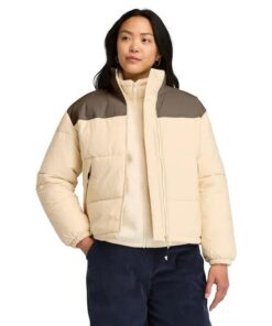 Welch Mountain Synthetic Insulated Puffer Jacket Beige