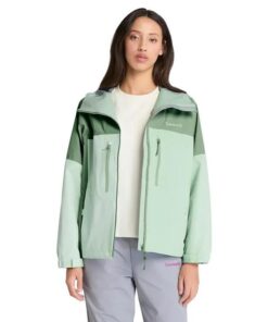 Women's Caps Ridge Mobi Flex Tech 3 Layer Waterproof Jacket Green