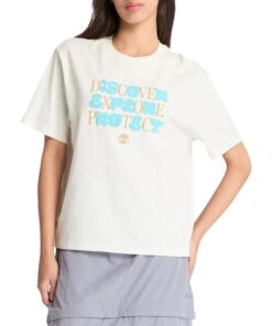 Women's Front Graphic Short-Sleeve T-Shirt White