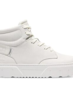 Women's Laurel Court High Top Lace-Up Sneaker White 7 US Womens