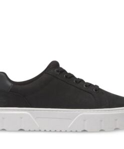 Women's Laurel Court Low Lace-Up Sneaker Black 6 US Womens